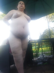 BBW Nudist UK Mum